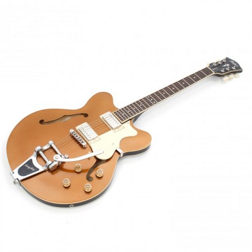 Hofner Electric Guitar Verythin Ltd Edition - Gold Top