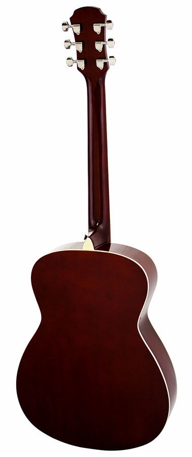 Aria AF-15 Folk Body Acoustic Guitar in Brown Sunburst2