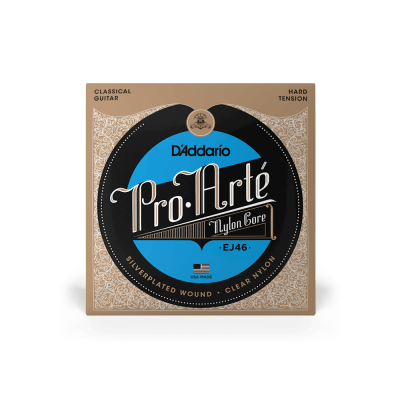 D'Addario EJ46 Pro-Arte Nylon Classical Guitar Strings - Hard Tension