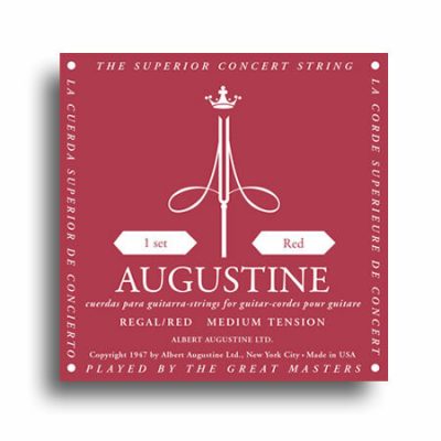 Augustine Regal RED Classical Guitar Strings Medium Tension