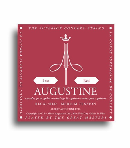 Augustine Regal RED Classical Guitar Strings Medium Tension