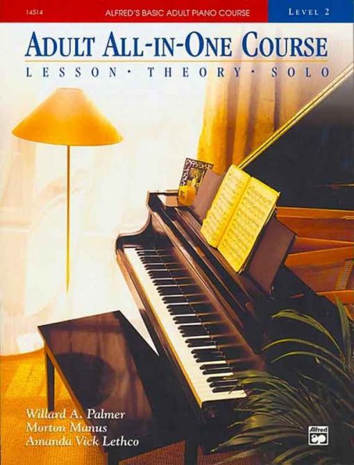 Alfred's Basic Adult All-in-One Piano Course Book 2