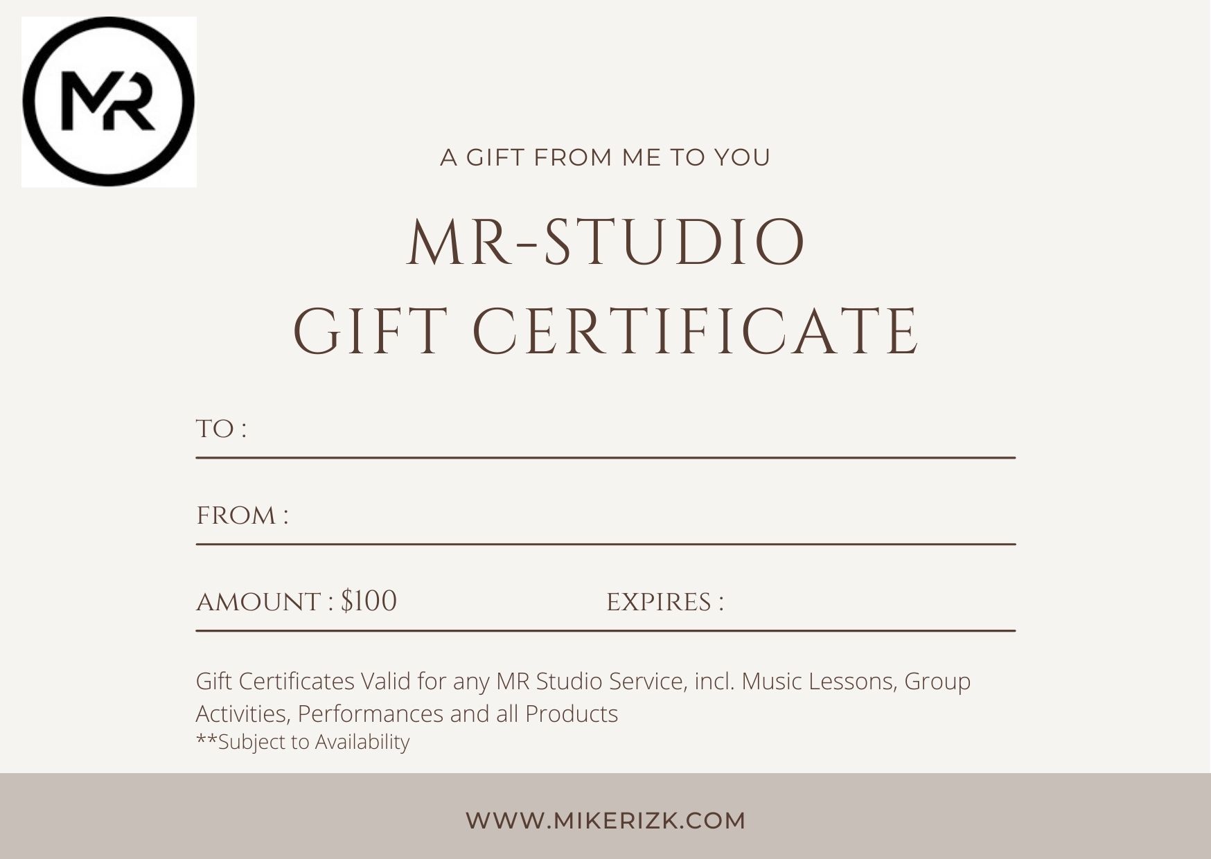 Music Gift Card 100 Gift Cards Can Be Used For Any Musical Service