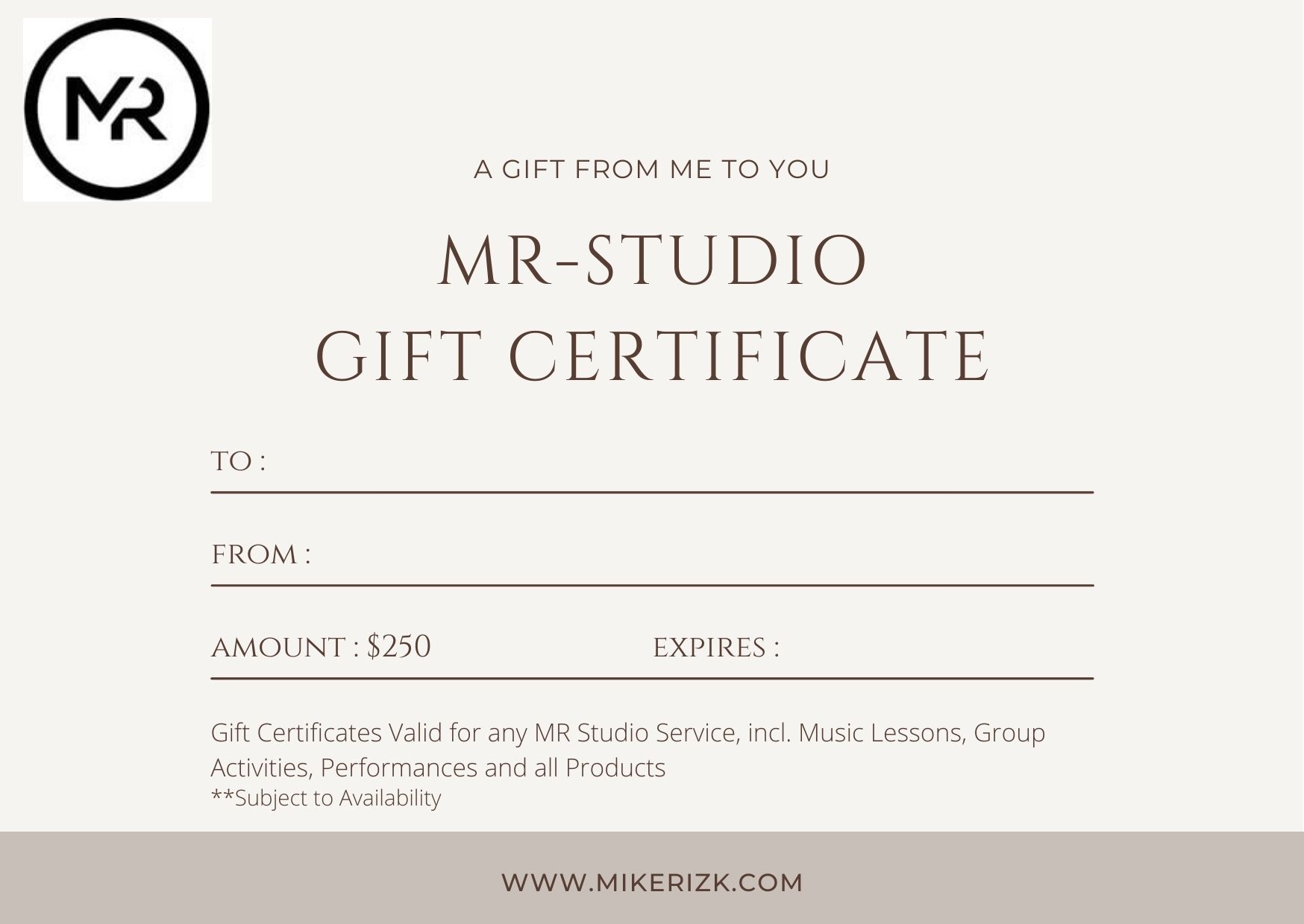 Music Gift Card 250 Gift Cards Can Be Used For Any Musical Service