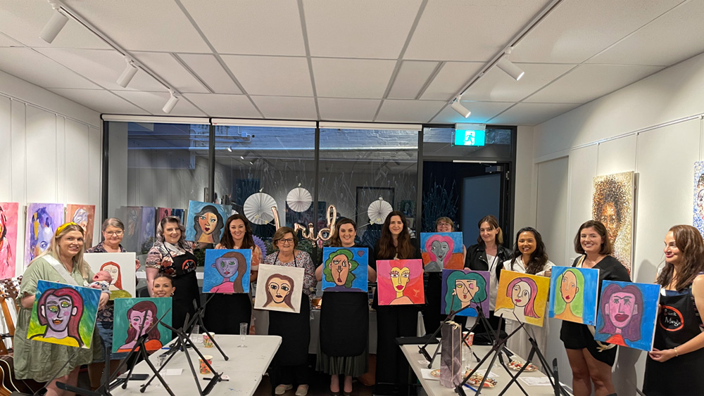 paint and sip sydney 