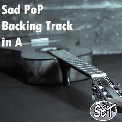 Royalty Free Backing Track | Sad PoP Backing Track in A