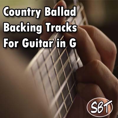 Royalty Free Country Ballad Backing Tracks For Guitar in G