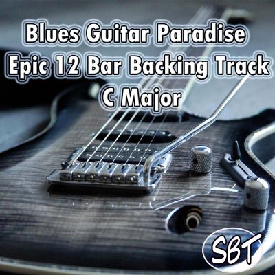 Blues Guitar Paradise - Epic 12 Bar Backing Track in C Major - Download