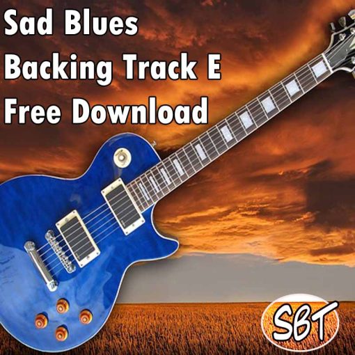 Backing Track Blues E – Free Downloads