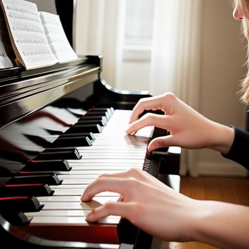 Experienced piano teacher giving one on one lesson in Northbridge near Lane Cove and Crows Nest