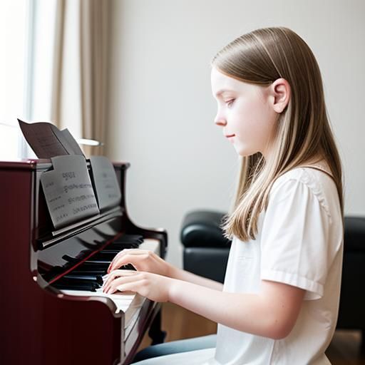 Child learning piano in Northbridge lesson with teacher near Artarmon and Chatswood